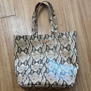 Consuela Snake Skin tote
